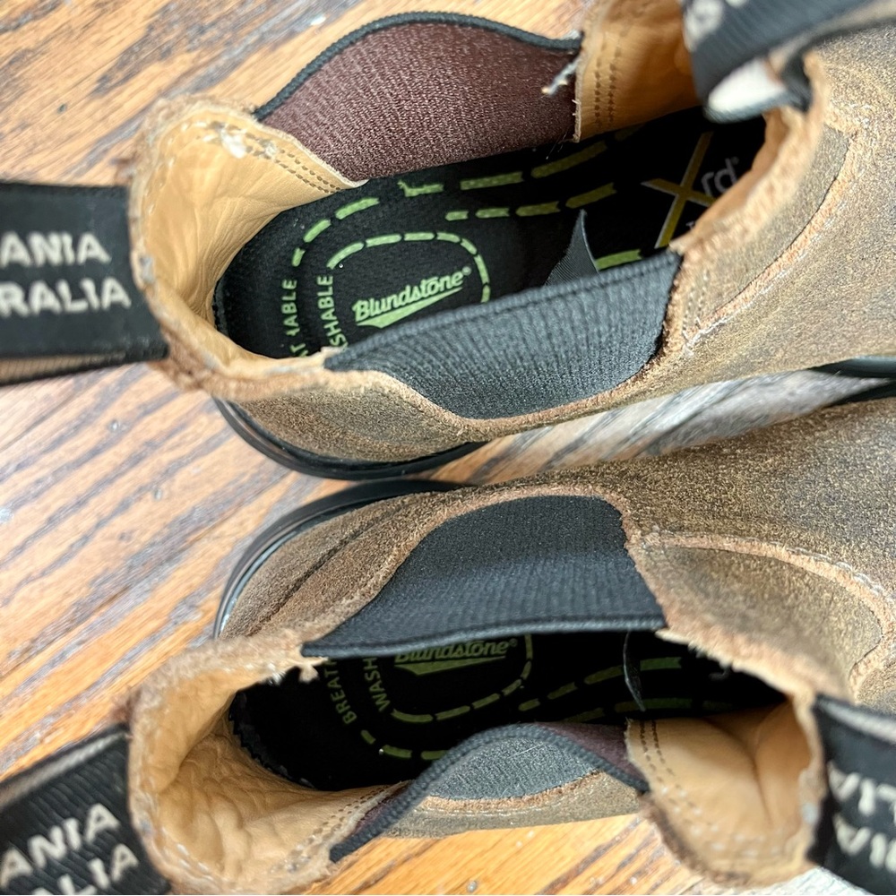 Blundstone #2144 active Chelsea boots in brown suede uppers - Picture 9 of 13